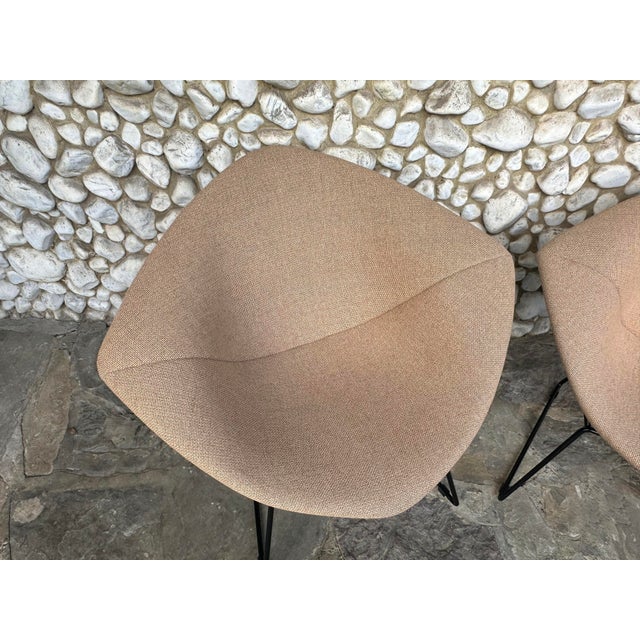 Beige Diamond Chairs by Harry Bertoia for Knoll, 1970s, Set of 2 For Sale - Image 8 of 15