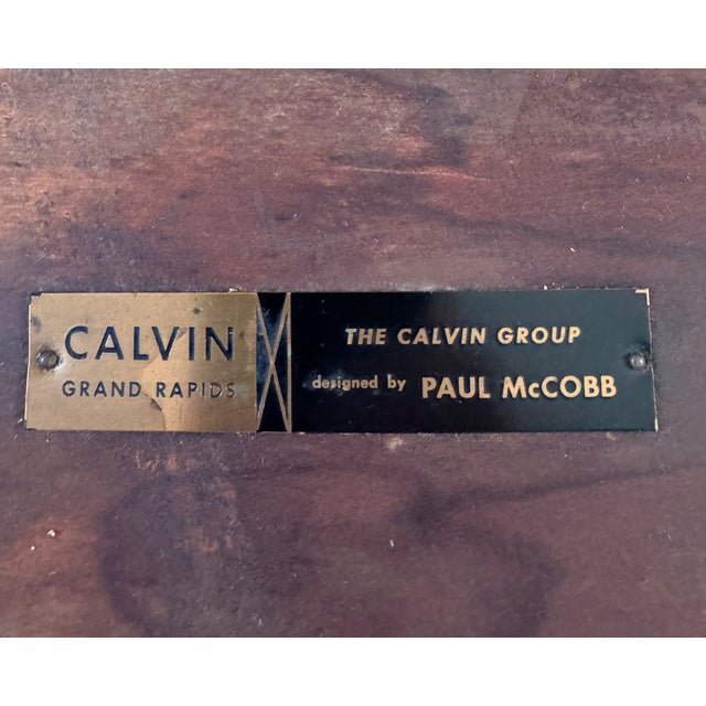 Paul McCobb for Calvin “Calvin Group” Drop-Leaf Dining Table W/ 3 Leaves, c.1950s For Sale - Image 11 of 17