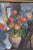 1940s 1940s Large French Oil Painting – Floral Still Life With Tulips – Ornate Giltwood Frame – French Art For Sale - Image 5 of 12