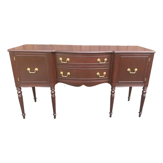 Vintage Hepplewhite Federal Buffet For Sale