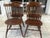 Set of four large dining chairs by Nichols & Stone in vintage maple wood, circa 1960. Nichols & Stone is one of America's...