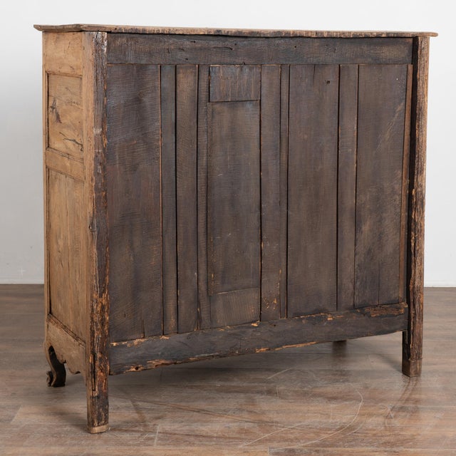 Early 19th Century Tall French Bleached Oak Sideboard Buffet For Sale - Image 16 of 16
