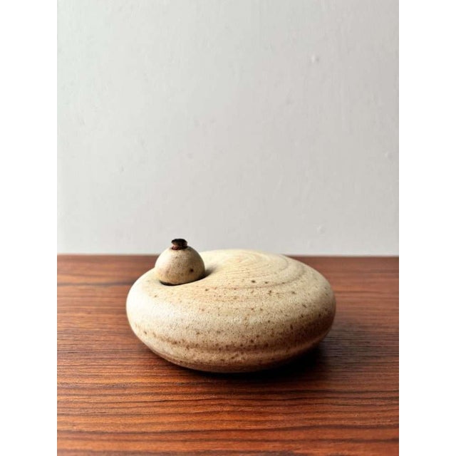 Ceramic Japandi Ceramic Vase from Freek Berends, 1970s For Sale - Image 7 of 8