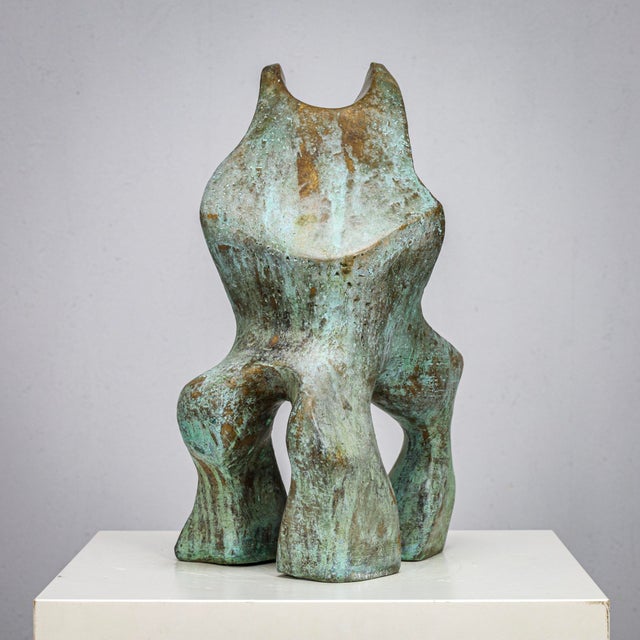 Brown Jacob Hordijk, Biomorphic Sculpture, 1990s, Bronze For Sale - Image 8 of 11