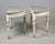 Late 19th Century Painted Swedish Demilune Console Tables - Pair For Sale - Image 10 of 12