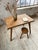 Vintage Brutalist Oak Table, 1950s For Sale - Image 9 of 18