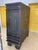 Late 20th Century Mid-Late 20th Century Ebonized Chinese Pagoda or Alter Style Armoire For Sale - Image 5 of 11