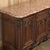 Grand Antique French Walnut Louis XIV Marble Top Buffet ~ Sideboard For Sale - Image 17 of 18