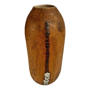 Vintage Wooden Tutsi Jar