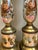 Vintage Italian Eglomise Rose Lamps - A Pair For Sale - Image 11 of 12