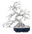 Vintage Silver Solder Cascading Bonsai Tree, 1970s For Sale