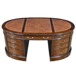 Niagara Furniture Oval Partners Desk For Sale
