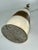 Ivory 1960s Vintage Ceramic and Wood Table Lamp For Sale - Image 8 of 8
