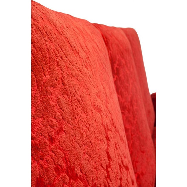 Red Alsatian Sofa, 1950s For Sale - Image 12 of 15