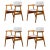 Mid-Century Teak GM11 Dining Chairs Model by Svend Åge Eriksen for Glostrup, 1960s, Set of 4 For Sale - Image 9 of 9