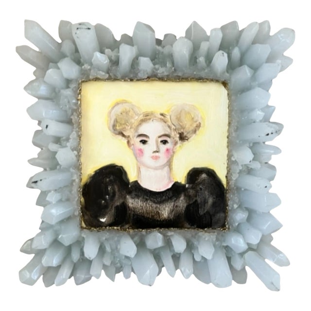 Storybook Portrait of a Lady in Sunlight by Susannah Carson For Sale