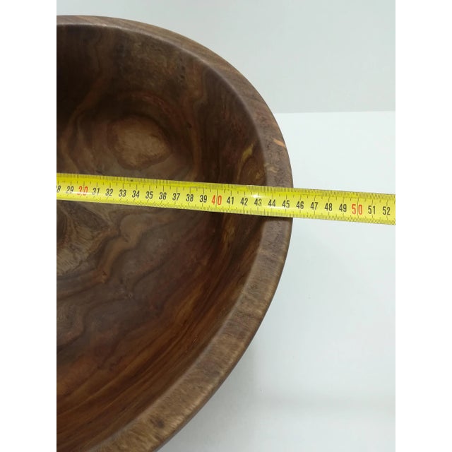 Wooden Bowl by Jerónimo Roldán, 2019 For Sale - Image 4 of 9