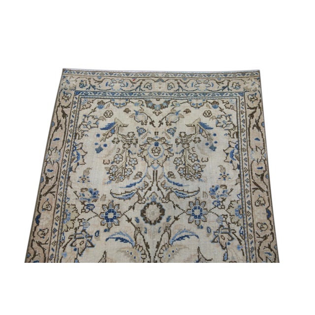 Modern Turkish Oushak Rug 2‚Äô4‚Äù x 14' For Sale - Image 4 of 6