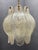 Glass Italian Murano Glass Pendant Light with Sculptural Glass Shade, 1970s For Sale - Image 7 of 13