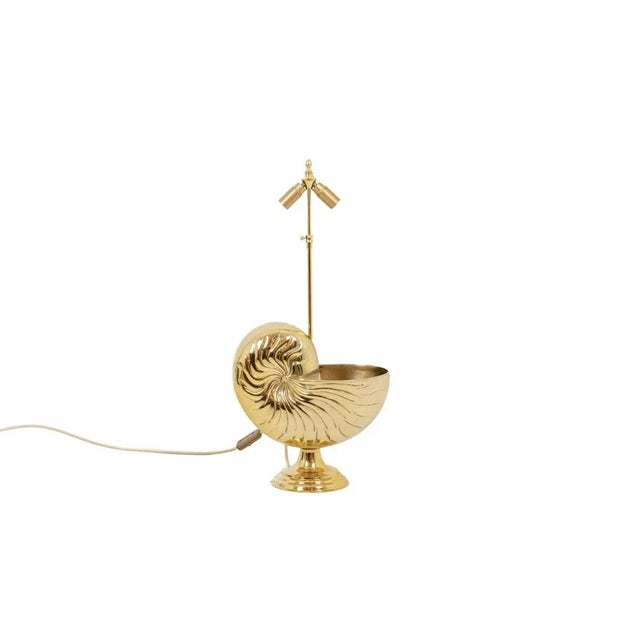 Gilt Bronze Table Lamp, 1970s For Sale - Image 3 of 11