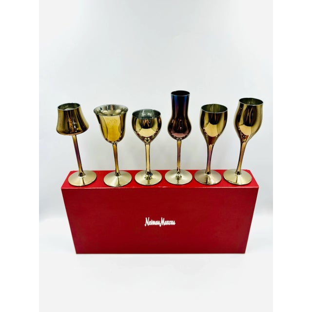 This ravishing and rare boxed set of Neiman Marcus modern cordials is the perfect gift for fans of vintage department...