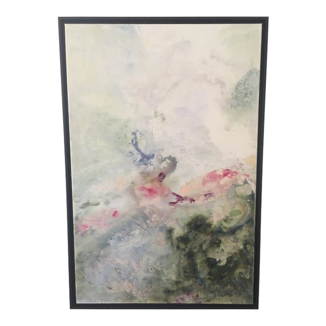 Abstract Floral Original Painting, Fairie Land For Sale