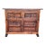 20th Century Spanish Carved Walnut Tuscan Cabinet with One-Drawer For Sale