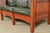 Brown Stickley Style Mission Oak Arts and Crafts Spindle Settle Sofa For Sale - Image 8 of 11