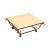 1990s LaBarge Italian Style Travertine Top Coffee Table For Sale - Image 13 of 13