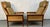 Mid-Century Modern High-Back Armchairs W/ Curved Armrests For Sale In New York - Image 6 of 13