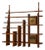 Italian Bookcase by Fabrizio Mangoni, 1969 For Sale