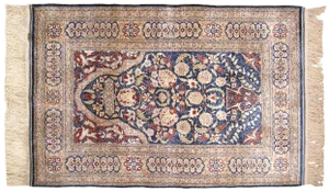 1920s Antique Turkish Hereke Oriental Rug-3’0"x4’6"
