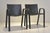 1980s Armchairs in Black Leather from Poltrona Frau, 1980s, Set of 2 For Sale - Image 5 of 15
