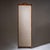 Five-panel screen in the Empire style with triangular upper sections and brass fittings. The frames are made of solid...
