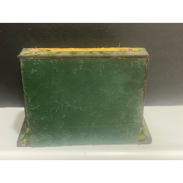 Antique Celluloid Vanity Box With Portrait, Early 20th Century For Sale - Image 4 of 12