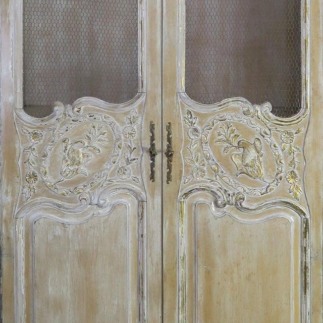 Antique Painted French Louis XV Style Cabinet, Circa 1940s ...