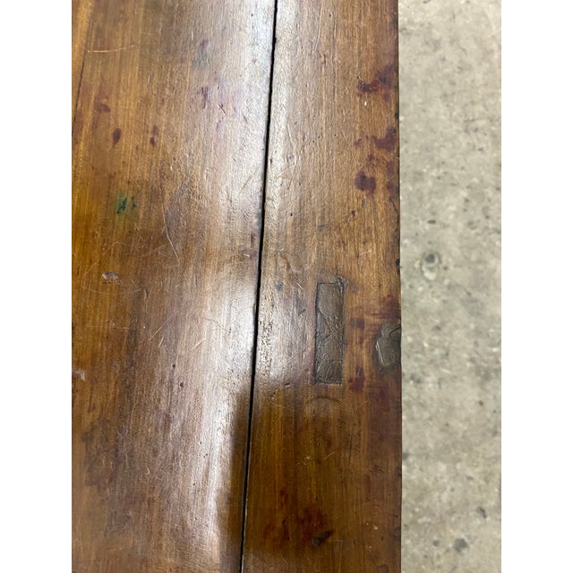 Oriental Vintage Hand Carved Bench . For Sale - Image 10 of 12