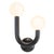 Metal Regina Andrew Happy Steel Sconce Right Side, Oil Rubbed Bronze For Sale - Image 7 of 7