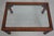 Chippendale Chippendale Style Glass Top Coffee Cocktail Table For Sale - Image 3 of 13