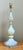Vintage Murano Opalescent Glass and Lucite Table Lamp For Sale - Image 11 of 12