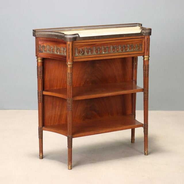 Early 20th Century Neo-Classical Mahogany Console For Sale - Image 10 of 10