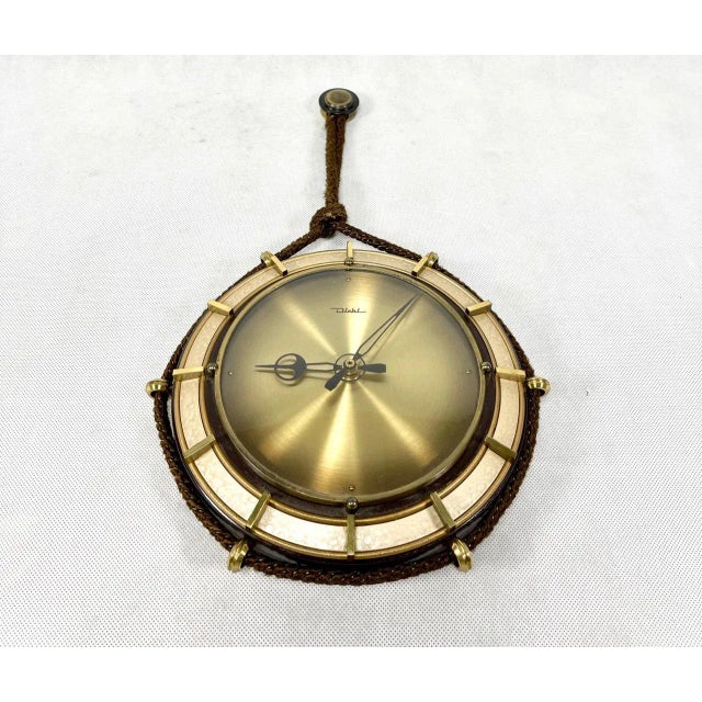 Vintage Wall Clock from Diehl, 1940s For Sale - Image 3 of 9