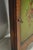 Antique English Adams Style Green Hand Painted Narrow Corner China Cabinet For Sale - Image 12 of 18