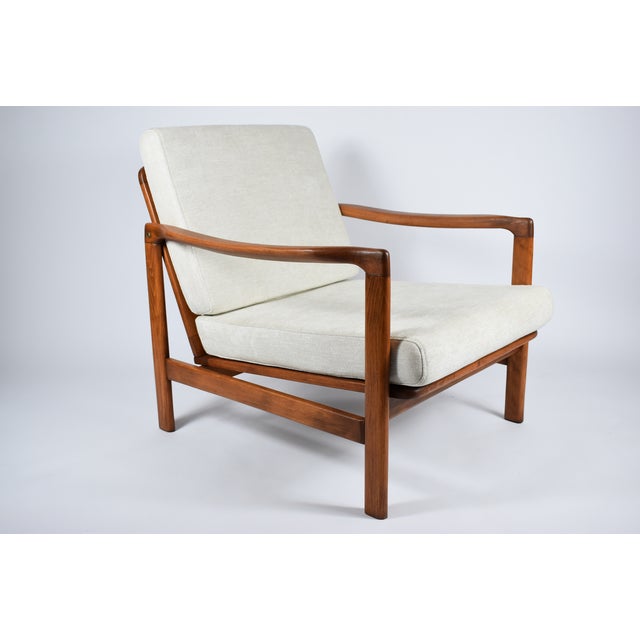 Scandinavian Teak Armchair, 1960s For Sale - Image 14 of 18