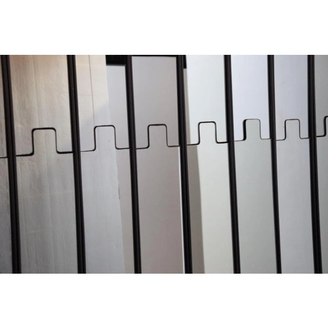 1970s Set of Seven Vintage "Gronda" Wall Mirrors / Coat Racks by Luciano Bertoncini For Sale - Image 5 of 12
