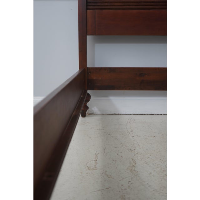 Ethan Allen British Classics Queen Size Sleigh Bed For Sale - Image 9 of 17