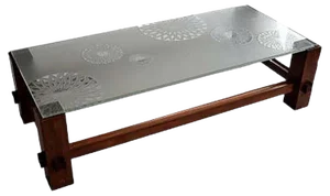 Model 2461 Glass and Beech Coffee Table by Max Ingrand for Fontana Arte, 1960s