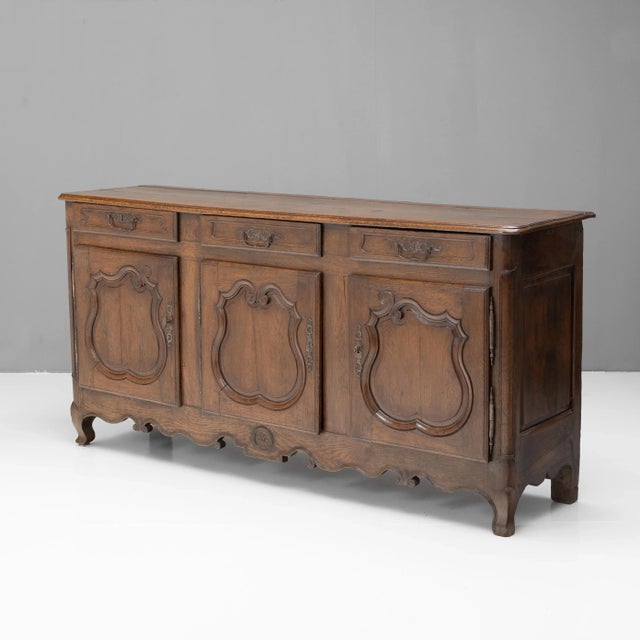 Large Chestnut Buffet, 1880s For Sale - Image 9 of 9