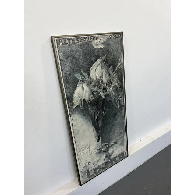 Horst Janssen, Flowers, 1981, Art Print For Sale - Image 3 of 11