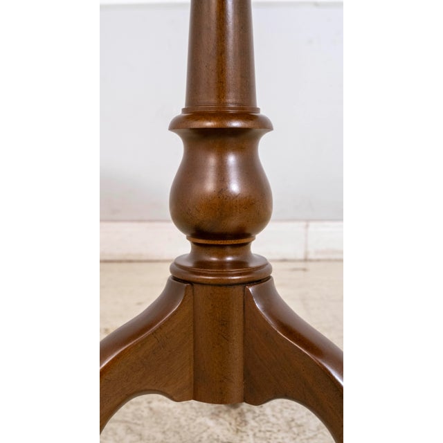 Brown Kittinger Ball & Claw Mahogany Tilt Top Table For Sale - Image 8 of 12